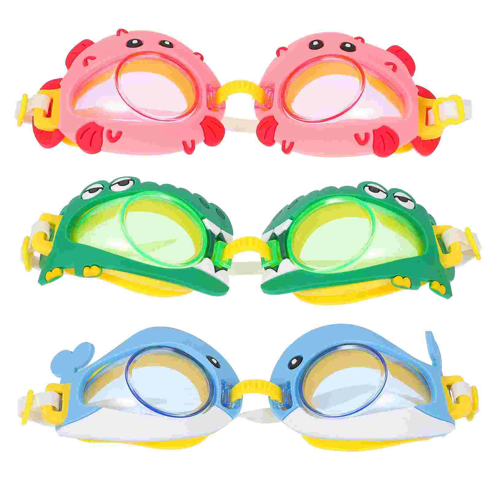 3 Pcs Swim Goggles for Men Children's Swimming Glasses Creative Diving One-piece Cartoon Kids Animal Shape Anti-fog Man
3 Pcs Swim Goggles for Men Children's Swimming Glasses Creative Diving One-piece Cartoon Kids Animal Shape Anti-fog Man