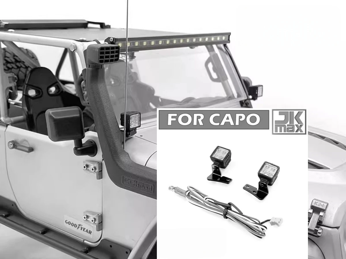 Светодиодный прожектор CChand (2 шт.) для радиоуправляемого автомобиля Capo jkmax 1:8
Светодиодный прожектор CChand (2 шт.) для радиоуправляемого автомобиля Capo jkmax 1:8