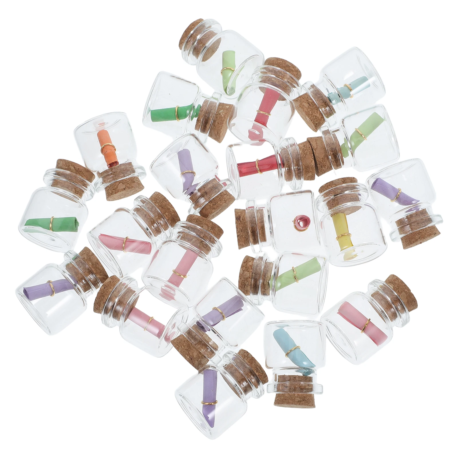 24pcs Mini Bottles Wooden Cork Sturdy Longlasting Decoration Crafts Storage Tiny Jar Clean Jars Collection Vial
24pcs Mini Bottles Wooden Cork Sturdy Longlasting Decoration Crafts Storage Tiny Jar Clean Jars Collection Vial