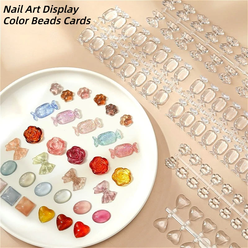 48/100/160PCS/PACK Nail Art Display Color Beads Plate Color Cards Nail Art Tools Rose Cat Claw Candy Love Heart Camellia Bowknot
48/100/160PCS/PACK Nail Art Display Color Beads Plate Color Cards Nail Art Tools Rose Cat Claw Candy Love Heart Camellia Bowknot