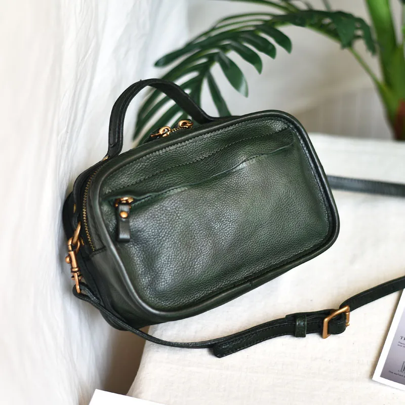 Fashion Design Genuine Leather Ladies Small Handbag Simple Literary Retro Natural Real Cowhide Women's Party Cute Crossbody Bags
Fashion Design Genuine Leather Ladies Small Handbag Simple Literary Retro Natural Real Cowhide Women's Party Cute Crossbody Bags