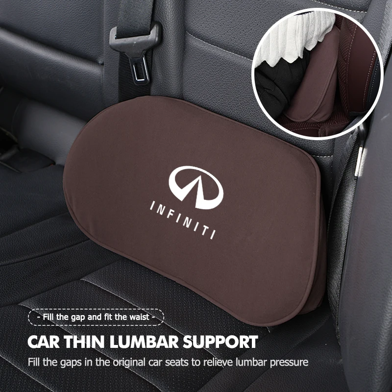 Suede Car Seat Waist Support Lumbar Cushion Accessorie For Infiniti Q70L QX50 Q50 QX30 QX60 QX80 Q60 Q30 QX70 Q70 G37 G35
Suede Car Seat Waist Support Lumbar Cushion Accessorie For Infiniti Q70L QX50 Q50 QX30 QX60 QX80 Q60 Q30 QX70 Q70 G37 G35