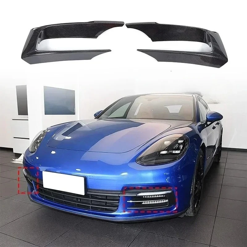 For Porsche Panamera 971 Real Dry Carbon Fiber 2017-2020 Exterior Front Fog Light Lamp Cover Trim Modification Accessories
For Porsche Panamera 971 Real Dry Carbon Fiber 2017-2020 Exterior Front Fog Light Lamp Cover Trim Modification Accessories