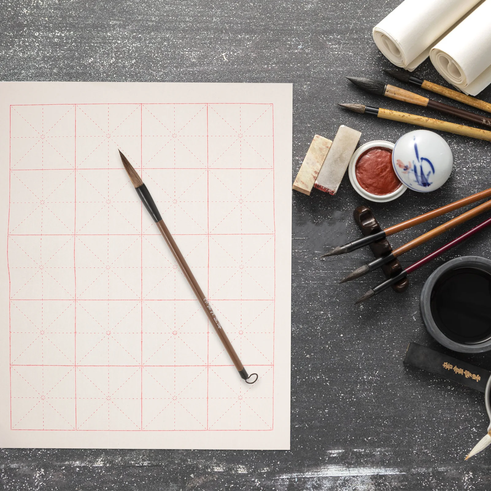 12Pcs Calligraphy Brush Set Chinese Painting Kit for Beginners Professionals Traditional Ink Art Supplies Gifts
12Pcs Calligraphy Brush Set Chinese Painting Kit for Beginners Professionals Traditional Ink Art Supplies Gifts