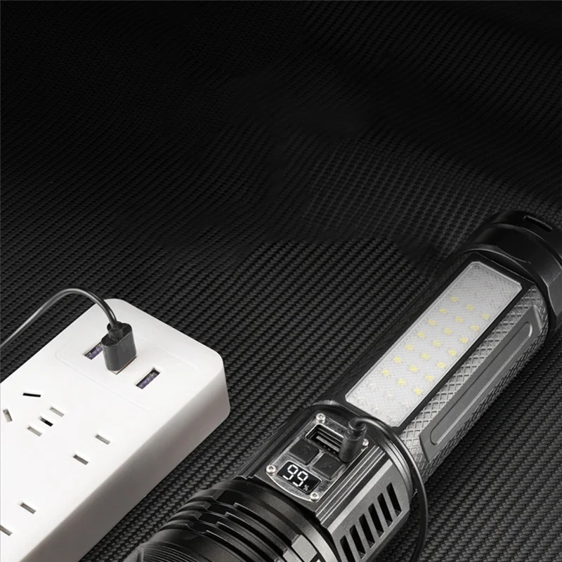 YHOLI-30W Аварийный прожектор высокой мощности 1000LM Светодиодный фонарик 15000 мАч Батарея Самый мощный фонарь
YHOLI-30W Аварийный прожектор высокой мощности 1000LM Светодиодный фонарик 15000 мАч Батарея Самый мощный фонарь