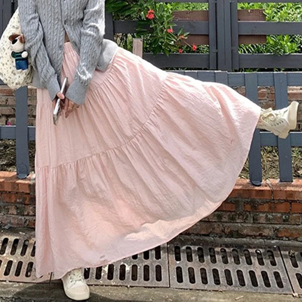 Casual Long Skirt Womens Pink Skirt Everyday Use All Seasons Skirt Daily Wear Fashionable Design For Casual Wear
Casual Long Skirt Womens Pink Skirt Everyday Use All Seasons Skirt Daily Wear Fashionable Design For Casual Wear
