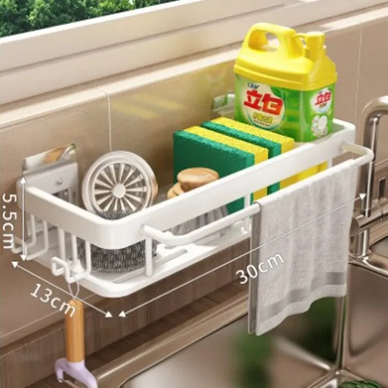 1pc Kitchen Aluminium Sink Drain Rack Shelf Basket Organizer Kitchen Accessories Sponge Faucet Holder Soap Drainer Skimmer
1pc Kitchen Aluminium Sink Drain Rack Shelf Basket Organizer Kitchen Accessories Sponge Faucet Holder Soap Drainer Skimmer