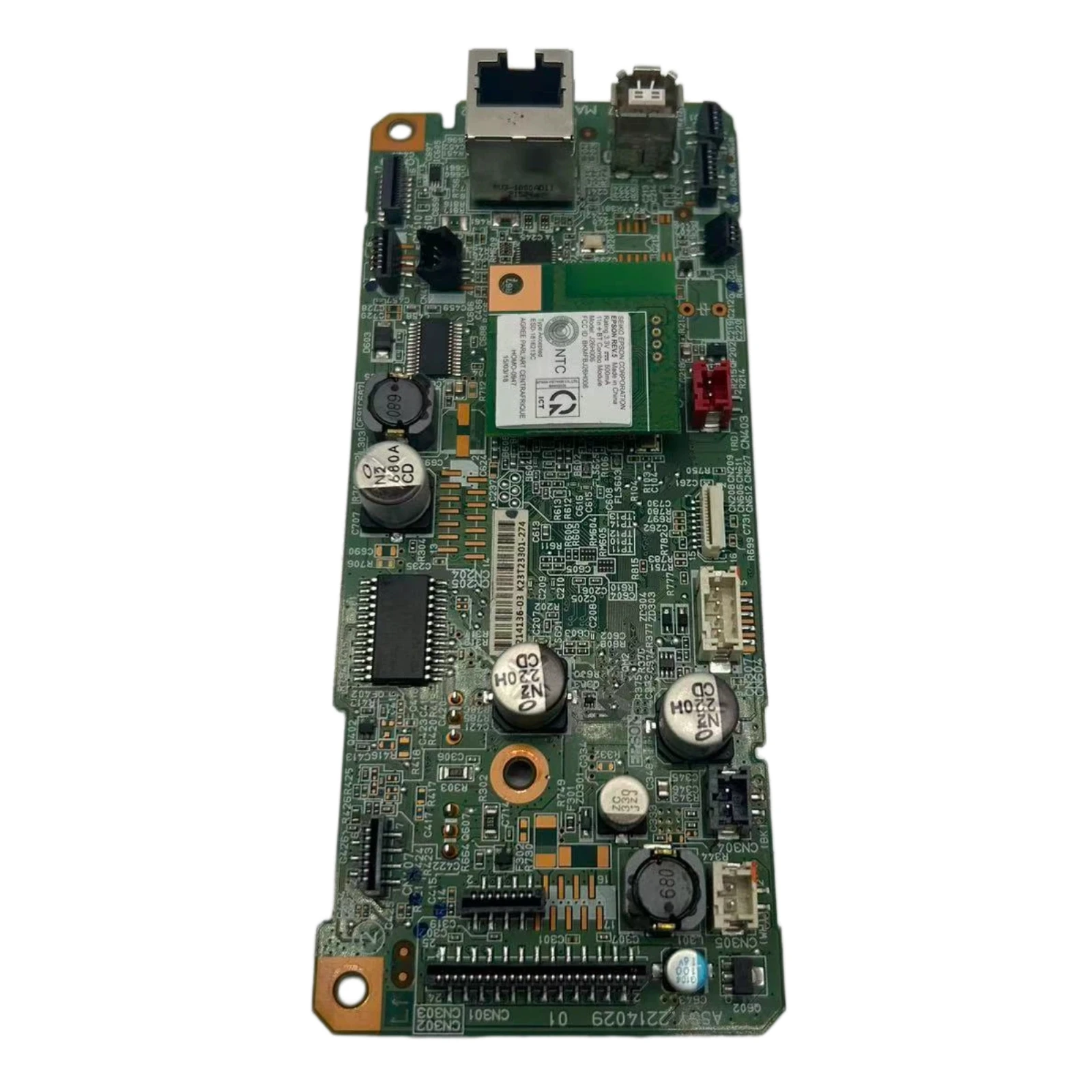 Motherboard CG27 MAIN fits for Epson ET-5150 Main Board ET 5150 Printer Parts EcoTank
Motherboard CG27 MAIN fits for Epson ET-5150 Main Board ET 5150 Printer Parts EcoTank