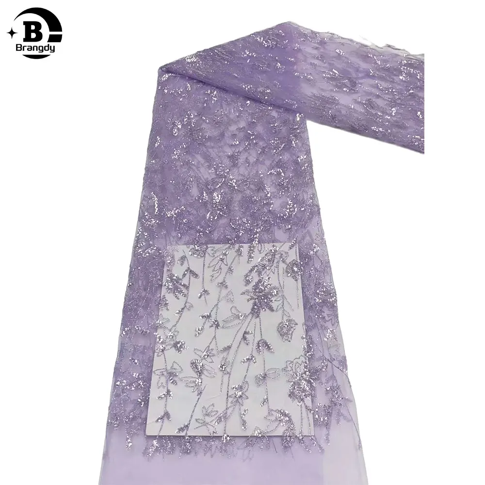 Fashion Elegant Handmade Beads Nigerian Lace fabric 2023 African French Embroidery Lace Luxury Sequins For Woman Party Dress
Fashion Elegant Handmade Beads Nigerian Lace fabric 2023 African French Embroidery Lace Luxury Sequins For Woman Party Dress