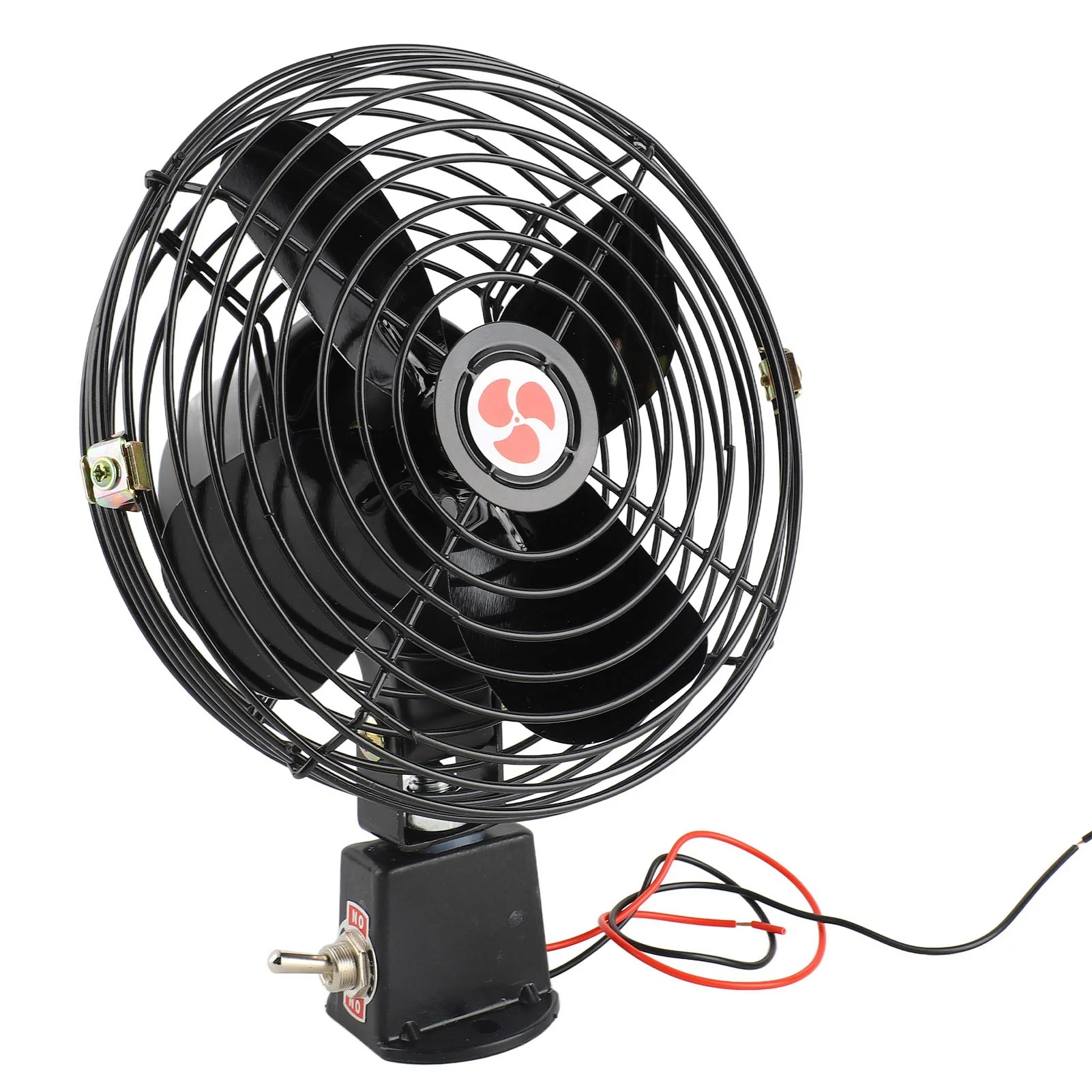 Car Cooling Fan 12V RV Cooling Fan with 2 Speed Switch Heavy Duty Quiet Metal Car Fan for Truck RV Car Boat Bus Boat Cooling Fan
Car Cooling Fan 12V RV Cooling Fan with 2 Speed Switch Heavy Duty Quiet Metal Car Fan for Truck RV Car Boat Bus Boat Cooling Fan