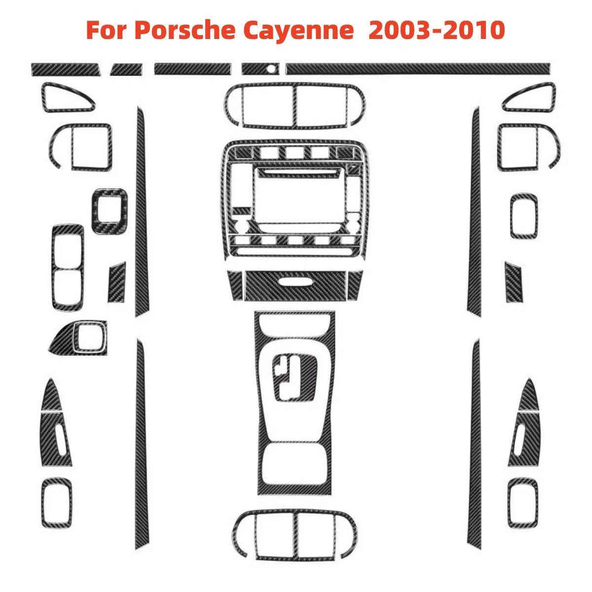 Carbon Fiber Black Stickers Car Interior Accessories For Porsche Cayenne Sport SUV 2003 2004 2005 2006 2007 2008 2009 2010
Carbon Fiber Black Stickers Car Interior Accessories For Porsche Cayenne Sport SUV 2003 2004 2005 2006 2007 2008 2009 2010