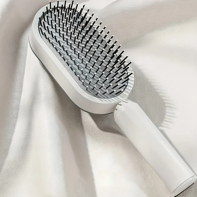 3D Air Cushion Comb Press Type Automatic Cleaning Hair Brush Scalp Massage Comb, Household Hairdressing Comb
3D Air Cushion Comb Press Type Automatic Cleaning Hair Brush Scalp Massage Comb, Household Hairdressing Comb