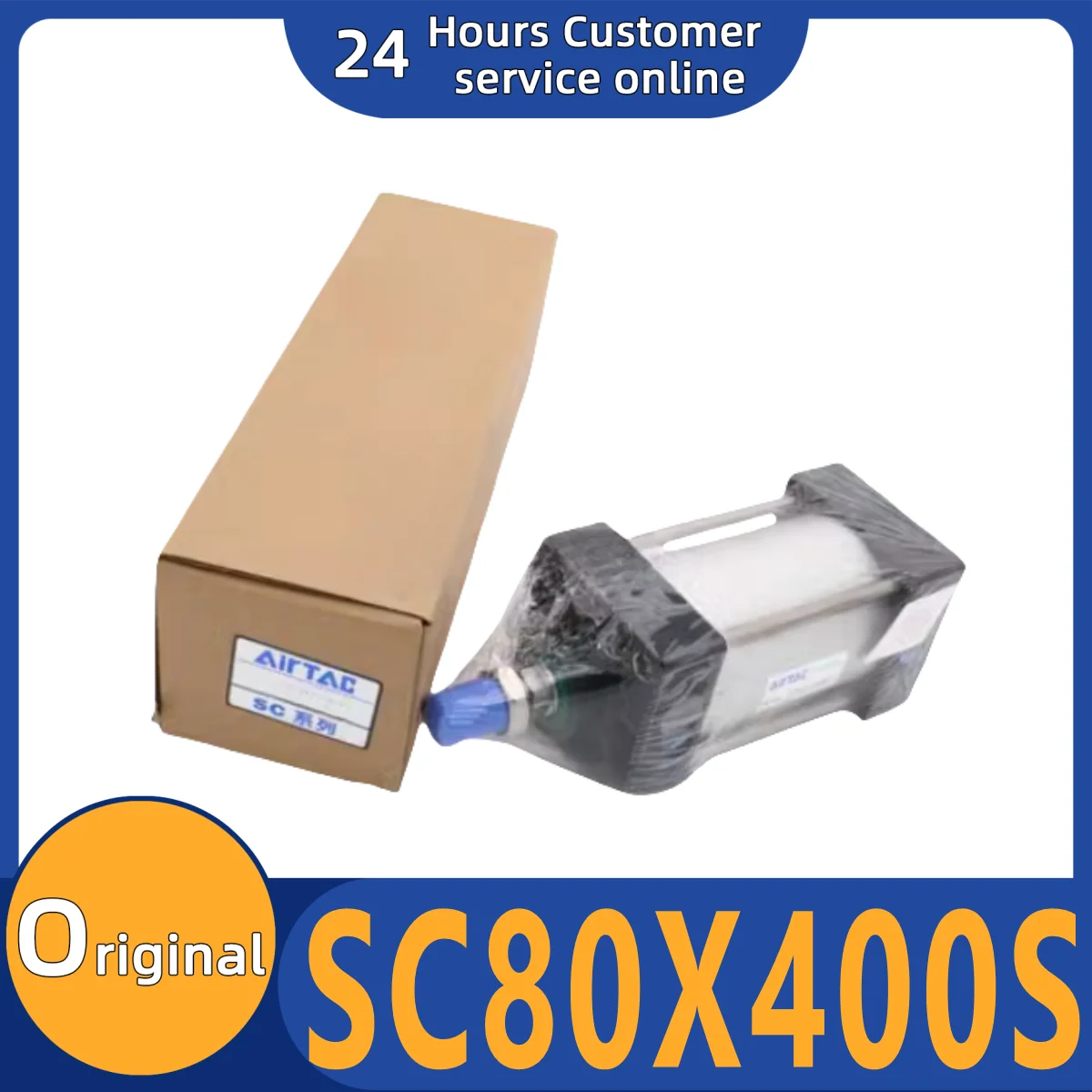 Совершенно новый оригинальный стандартный цилиндр SC80X400S SC80X450S SC80X500S SC80X600S
Совершенно новый оригинальный стандартный цилиндр SC80X400S SC80X450S SC80X500S SC80X600S