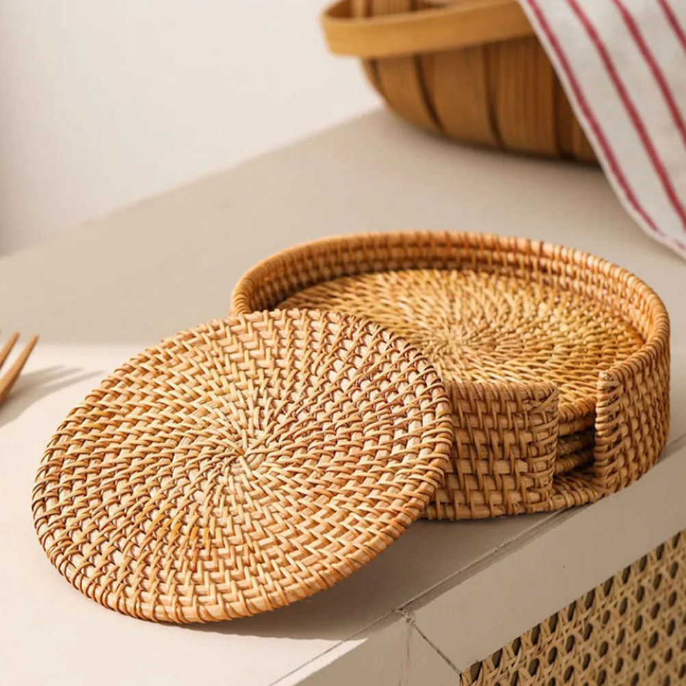 1Set Woven Coasters Set for Drinks Rustic Farmhouse Table Coasters Decorative Cup Mat Outdoor Garden Patio Coffee Table
1Set Woven Coasters Set for Drinks Rustic Farmhouse Table Coasters Decorative Cup Mat Outdoor Garden Patio Coffee Table