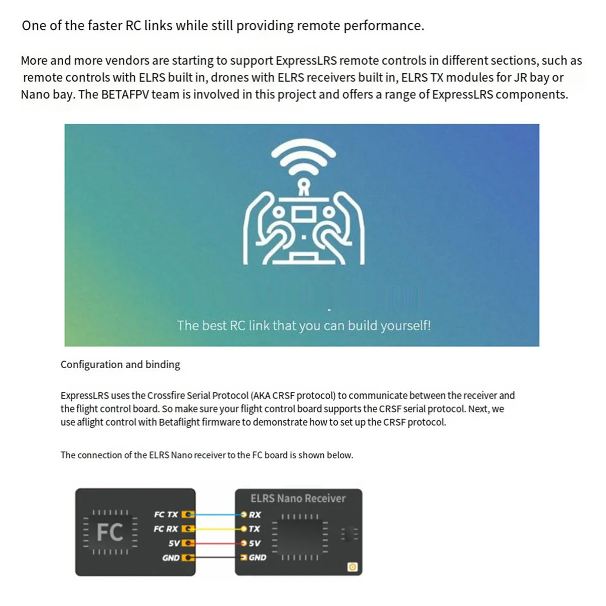 ReceiverELRS Nano 2.4G RX Receiver ExpressLRS FPV Receiver 2.4GHz for RC Racing Drone
ReceiverELRS Nano 2.4G RX Receiver ExpressLRS FPV Receiver 2.4GHz for RC Racing Drone