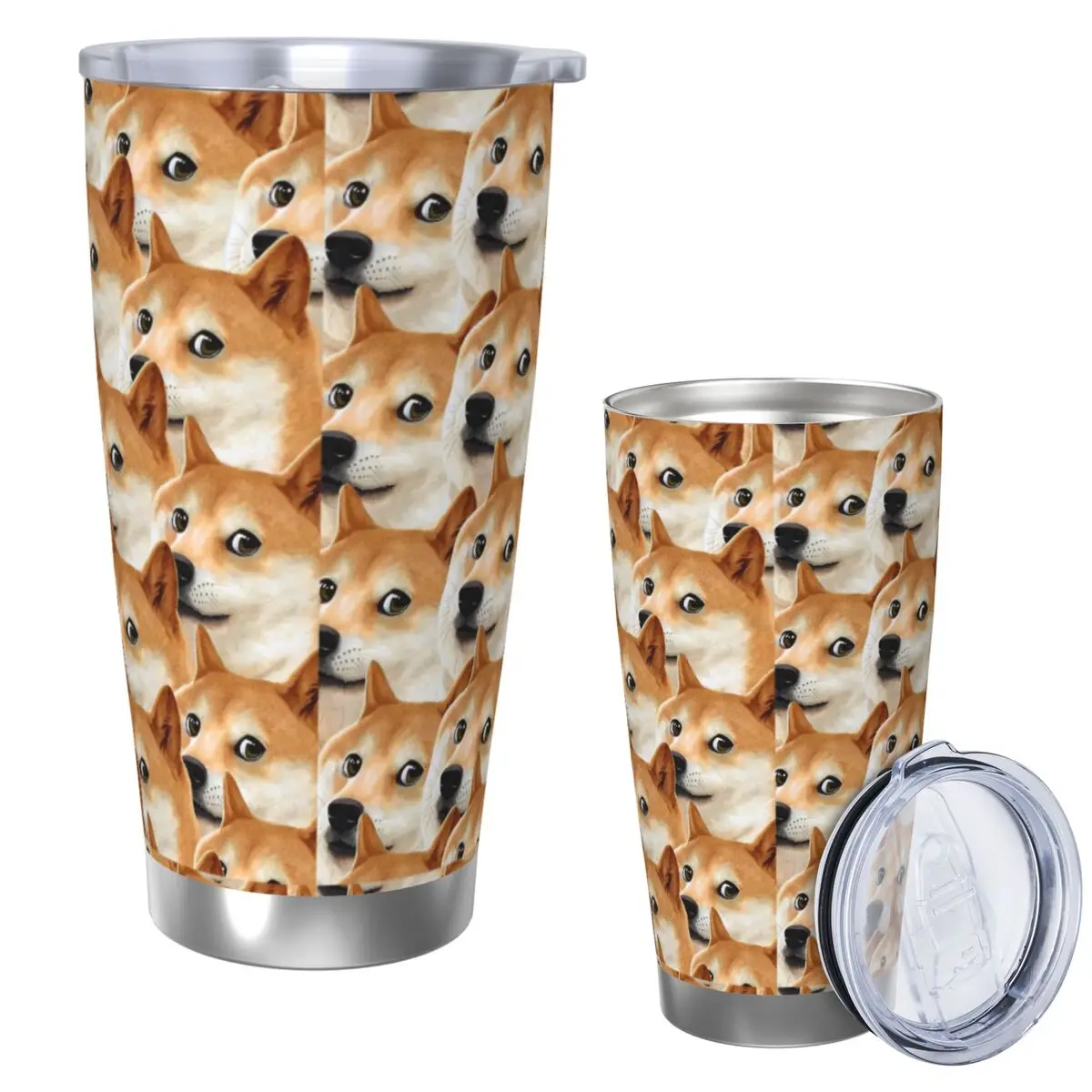Doge Shiba Inu Memes Stainless Steel Tumbler Vacuum Insulated Mugs Thermal Cold Cup Straws With Lid 20oz
Doge Shiba Inu Memes Stainless Steel Tumbler Vacuum Insulated Mugs Thermal Cold Cup Straws With Lid 20oz