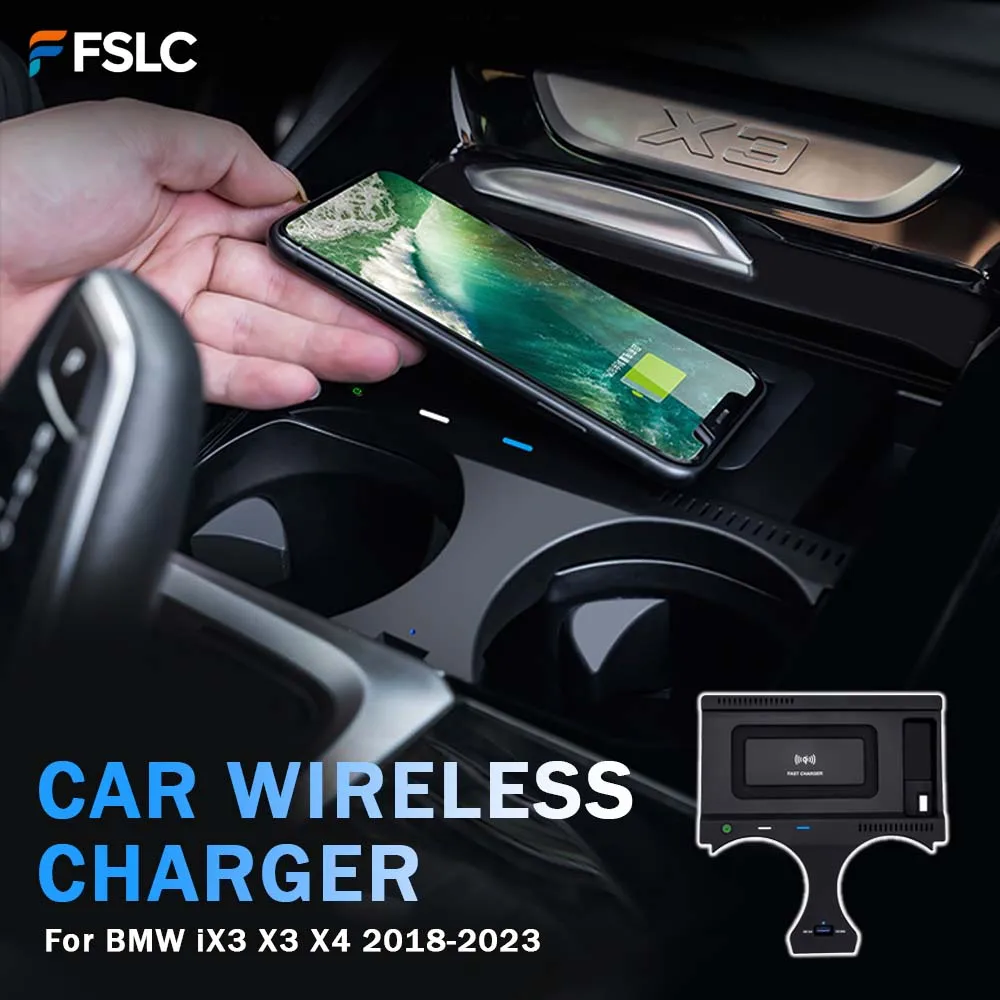 ⭐Genuine⭐ Upgrade Car Wireless Charger 15W Fast For BMW IX3 2022 X3 2018-2023 X4 2018-2023 Cars Accessories Charging Stand
⭐Genuine⭐ Upgrade Car Wireless Charger 15W Fast For BMW IX3 2022 X3 2018-2023 X4 2018-2023 Cars Accessories Charging Stand