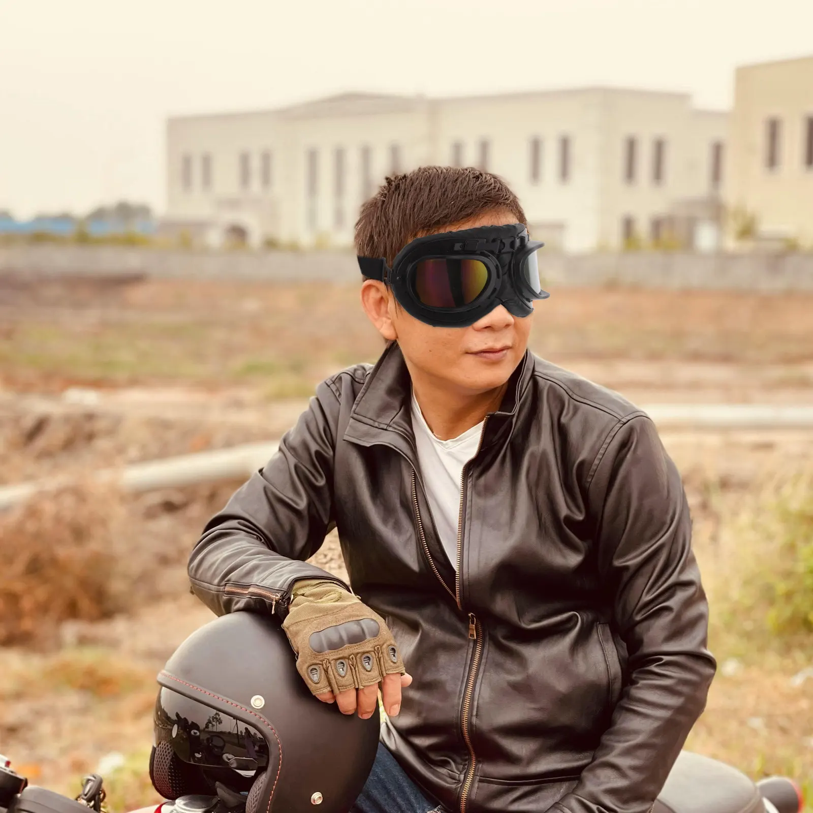 Premium Retro Motorcycle Goggles Shatterproof Lenses Windproof Fit for Men Women Night Riding Outdoor Adventures
Premium Retro Motorcycle Goggles Shatterproof Lenses Windproof Fit for Men Women Night Riding Outdoor Adventures