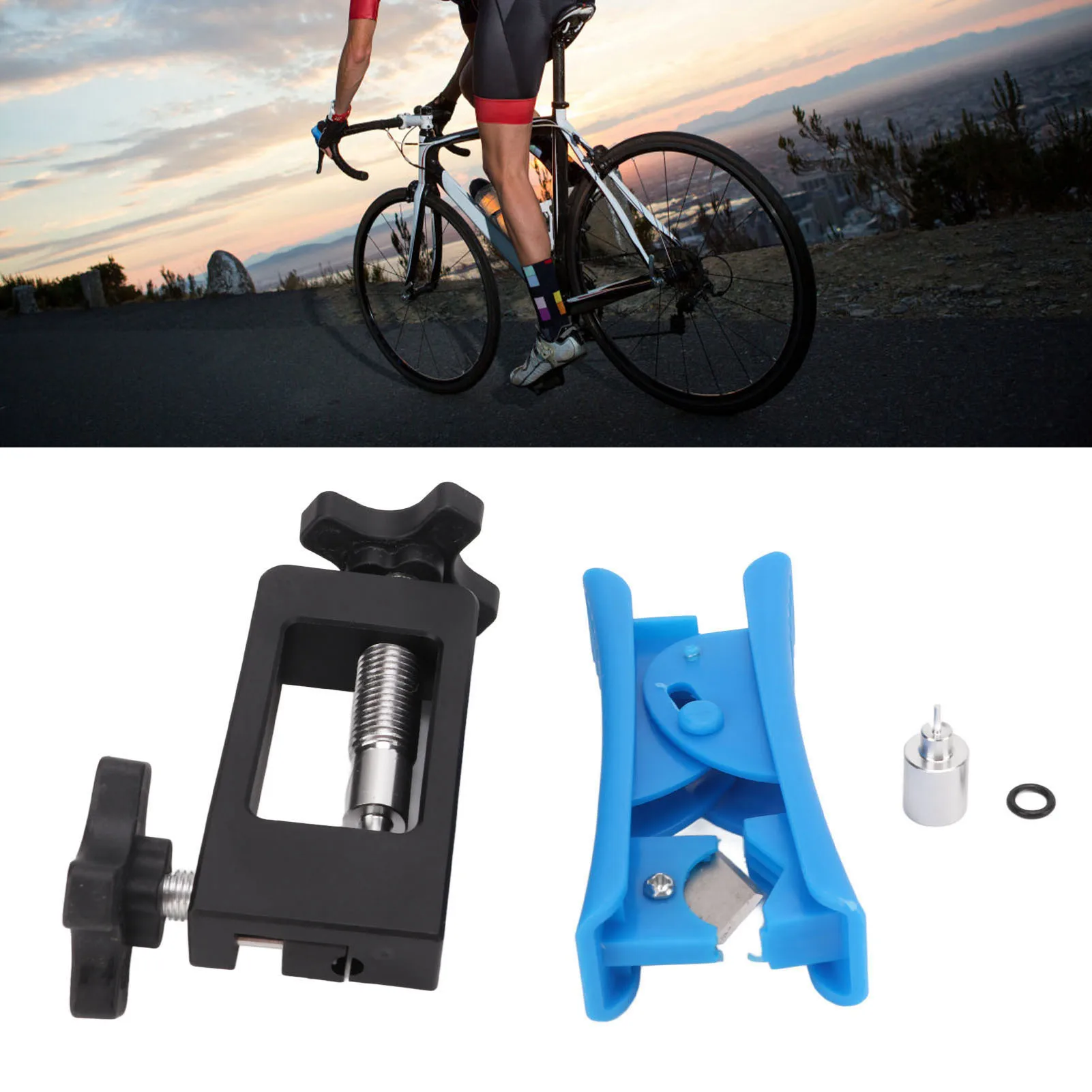 Bike Needle Driver Tool Mountain Bike Oiling Needle Inserting Tool Hydraulic Disc Brake Hose Crop Tool With Cutter
Bike Needle Driver Tool Mountain Bike Oiling Needle Inserting Tool Hydraulic Disc Brake Hose Crop Tool With Cutter