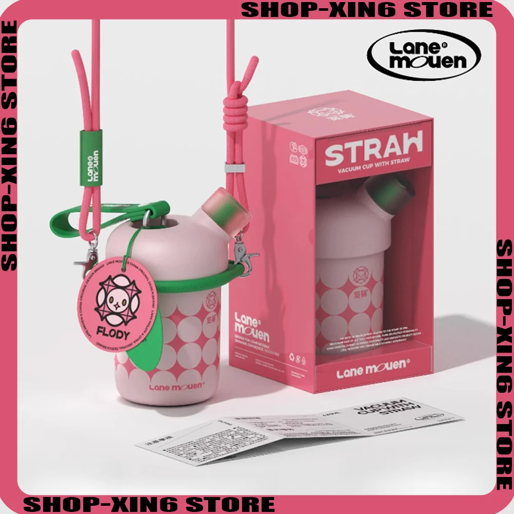 Lane Mouen 420ML Large Capacity Straw Insulation Cold Cup Stainless Steel Inner Liner Shoulder Strap Lanyard Portable Gift
Lane Mouen 420ML Large Capacity Straw Insulation Cold Cup Stainless Steel Inner Liner Shoulder Strap Lanyard Portable Gift
