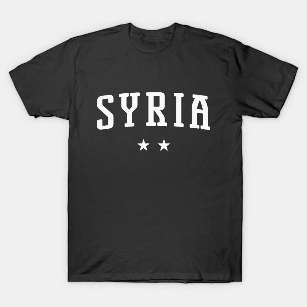 Сирия Футболка Простой дизайн Suriyah Футболка с принтом Мужчины Женщины Лето Повседневная жизнь Хлопковые футболки с круглым вырезом для него и нее в Сирии
Сирия Футболка Простой дизайн Suriyah Футболка с принтом Мужчины Женщины Лето Повседневная жизнь Хлопковые футболки с круглым вырезом для него и нее в Сирии