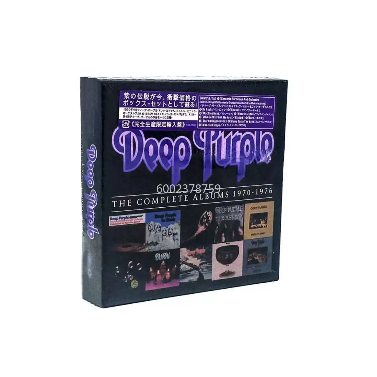 British Rock Band Deep Purple Complete Album 1970-1976 10pcs Heavy Metal and Modern Hard Rock Pioneer Band Music CD 
British Rock Band Deep Purple Complete Album 1970-1976 10pcs Heavy Metal and Modern Hard Rock Pioneer Band Music CD