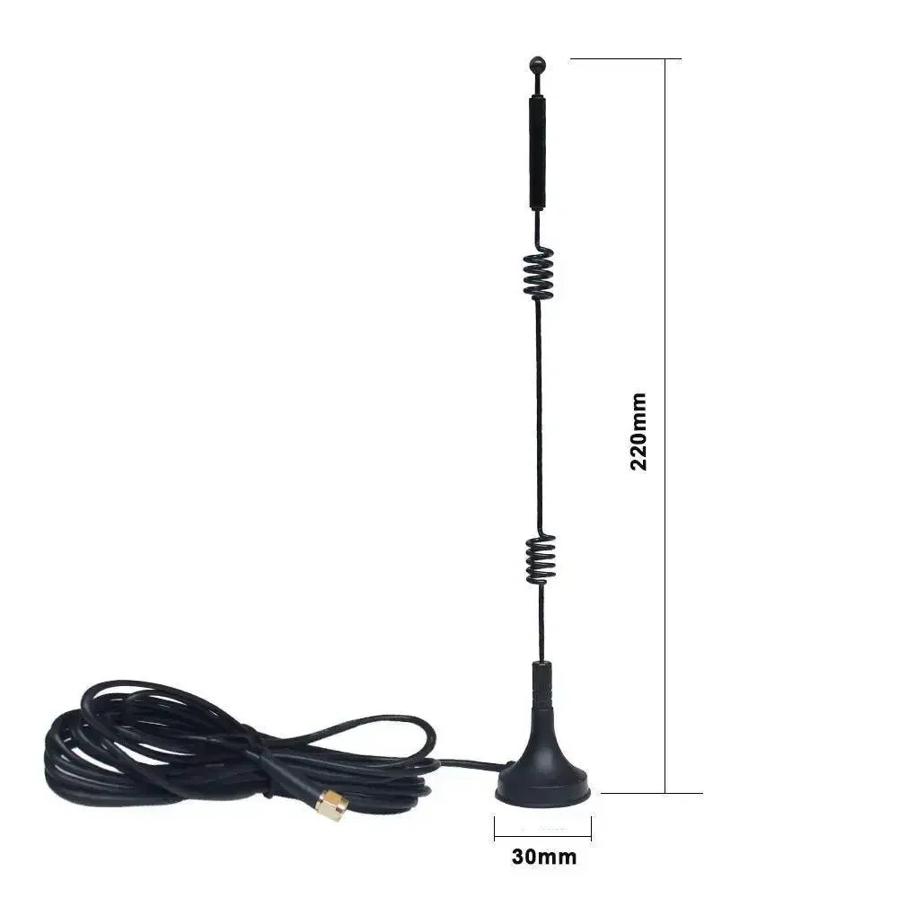 Для Huawei ZTE USB-ключ a 4G LTE Антенна SMA 12dBi GSM с высоким коэффициентом усиления 698 960 МГц/1710 2170 МГц/2300 2700 МГц с магнитным основанием
Для Huawei ZTE USB-ключ a 4G LTE Антенна SMA 12dBi GSM с высоким коэффициентом усиления 698 960 МГц/1710 2170 МГц/2300 2700 МГц с магнитным основанием