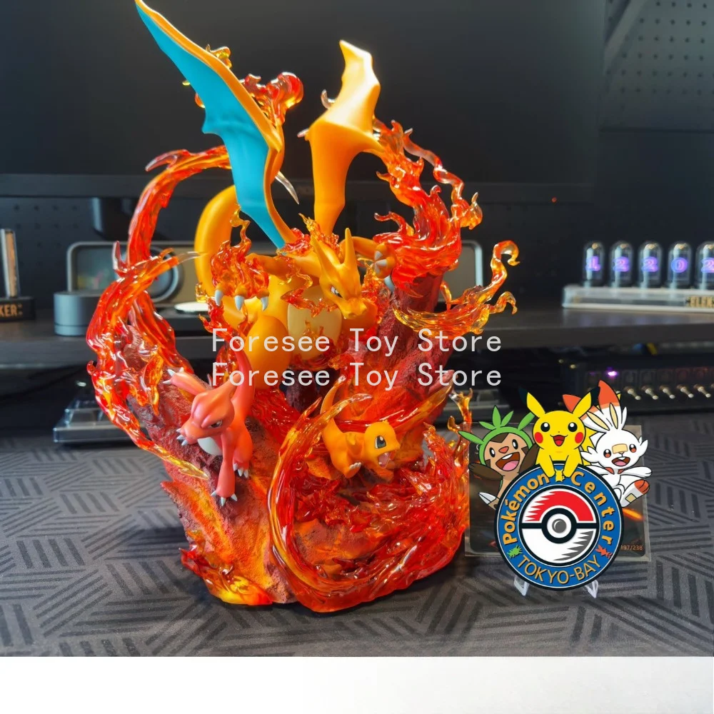 Pokemon 30cm Anime Charizard Evolution Figure Peripheral PVC Model Cute Statue Desktop Decoration Ornaments Birthday Gifts Toys
Pokemon 30cm Anime Charizard Evolution Figure Peripheral PVC Model Cute Statue Desktop Decoration Ornaments Birthday Gifts Toys