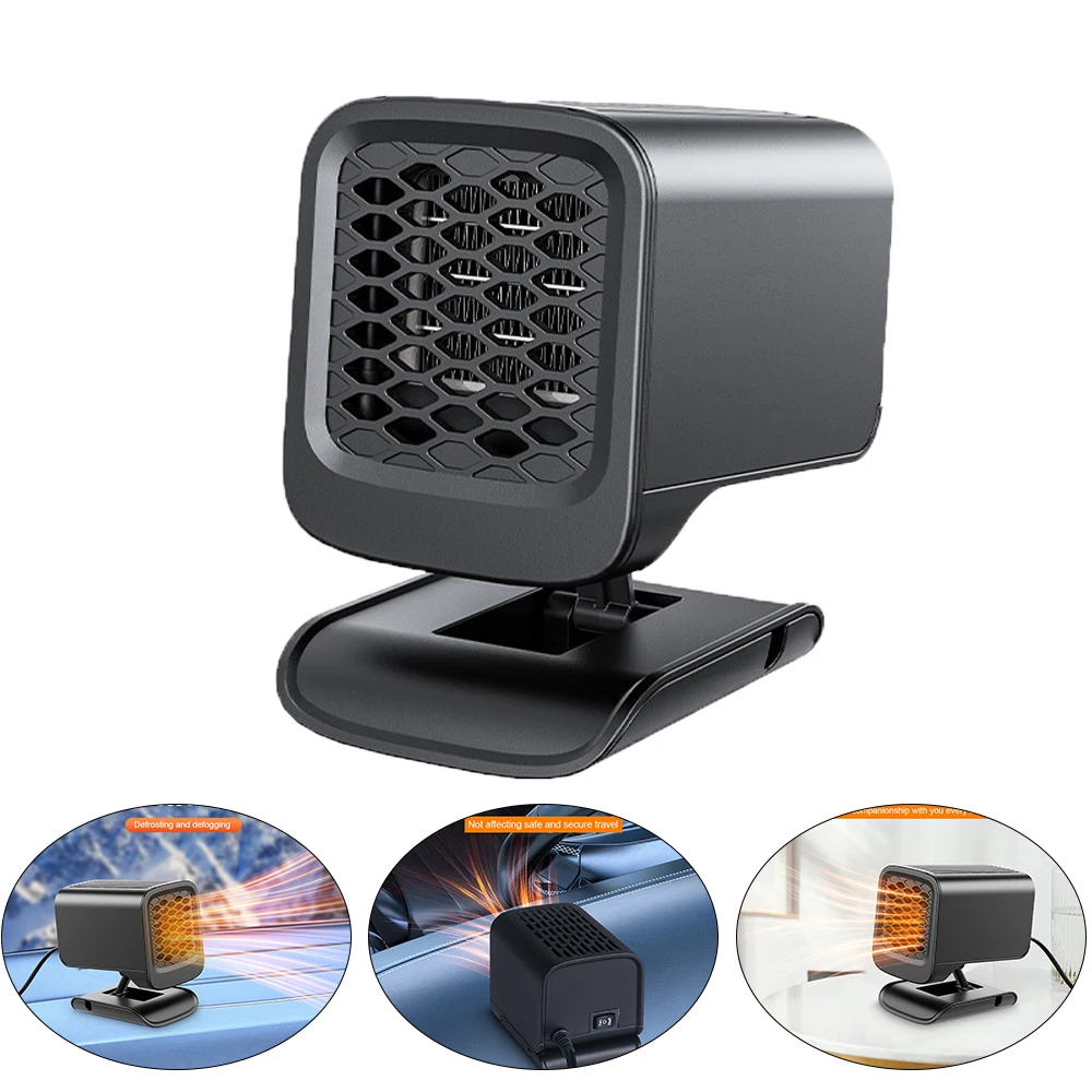 Car Heater 12V/24V 120W Portable Car Heating Fan 2 in 1 Cooling Heating Auto Windshield Window Defroster Car Anti-Fog Heater
Car Heater 12V/24V 120W Portable Car Heating Fan 2 in 1 Cooling Heating Auto Windshield Window Defroster Car Anti-Fog Heater