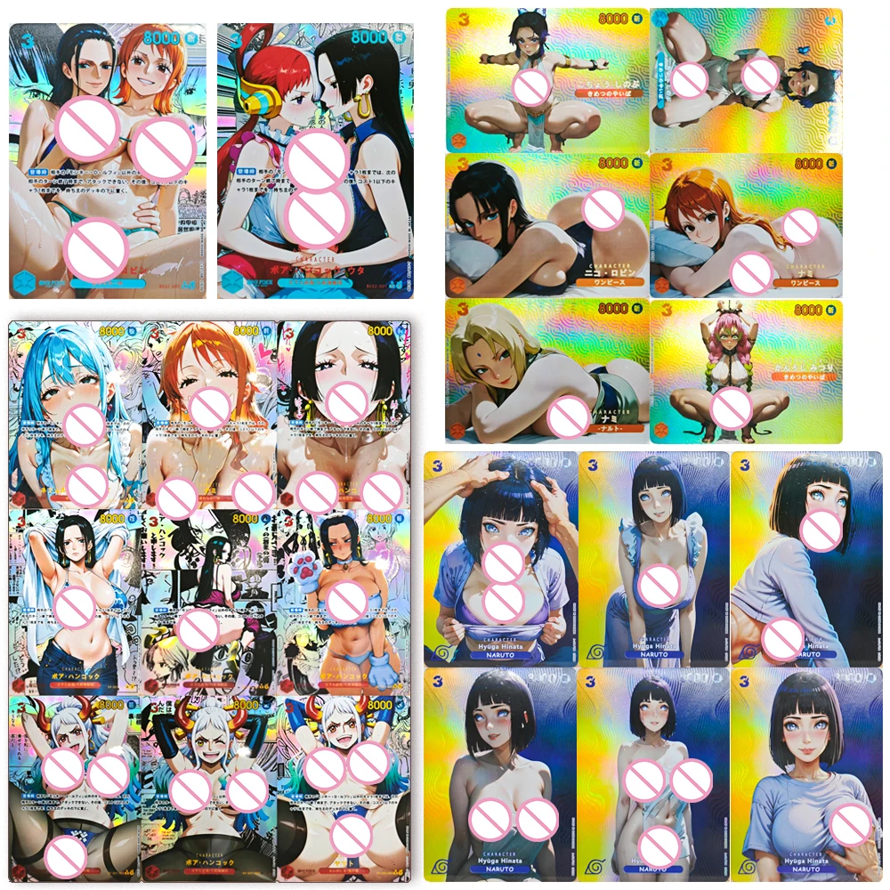 One Piece 9PCS DIY Hinata Hinata Yamato Hancock Utanami Luffy Texture Refractive rainbow flash Collectible cards holiday gifts 
One Piece 9PCS DIY Hinata Hinata Yamato Hancock Utanami Luffy Texture Refractive rainbow flash Collectible cards holiday gifts
