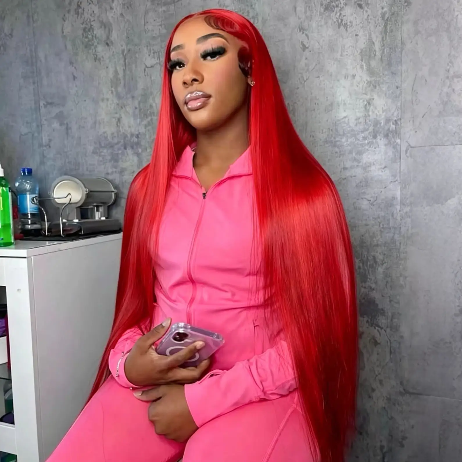 30 40 Inch Hot Red 13x6 HD Bone Straight Lace Front Wigs Human Hair 13x4 Transparent Lace Frontal Wig For Women 250% Density
30 40 Inch Hot Red 13x6 HD Bone Straight Lace Front Wigs Human Hair 13x4 Transparent Lace Frontal Wig For Women 250% Density