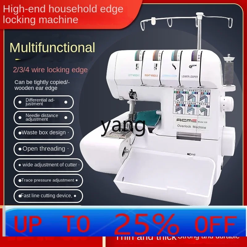 CX Four-Wire Sewing Machine Household Small Electric Close Copy Sewing Machine Desktop Curling Overlock Machine
CX Four-Wire Sewing Machine Household Small Electric Close Copy Sewing Machine Desktop Curling Overlock Machine