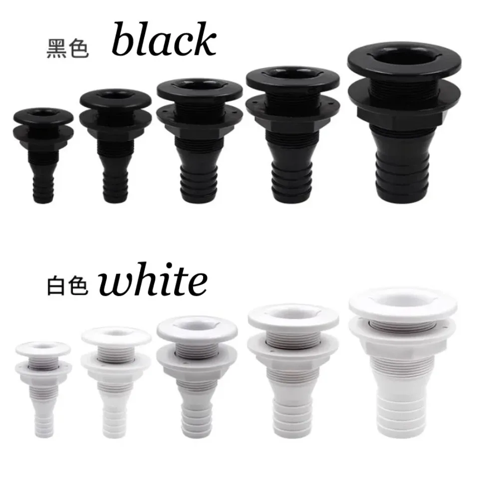 ABS Thru-Hull Bilge Fitting For Bilge Pump Drain or Vent Hose Fitting for Boats Marine Yacht Sail RV Camper Truck
ABS Thru-Hull Bilge Fitting For Bilge Pump Drain or Vent Hose Fitting for Boats Marine Yacht Sail RV Camper Truck