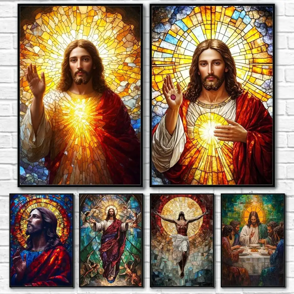 Jesus Christianity Christian Poster Home Living Bed Room Bar Hallway Sticky Wall Art Printing Waterproof Aesthetic Decor
Jesus Christianity Christian Poster Home Living Bed Room Bar Hallway Sticky Wall Art Printing Waterproof Aesthetic Decor