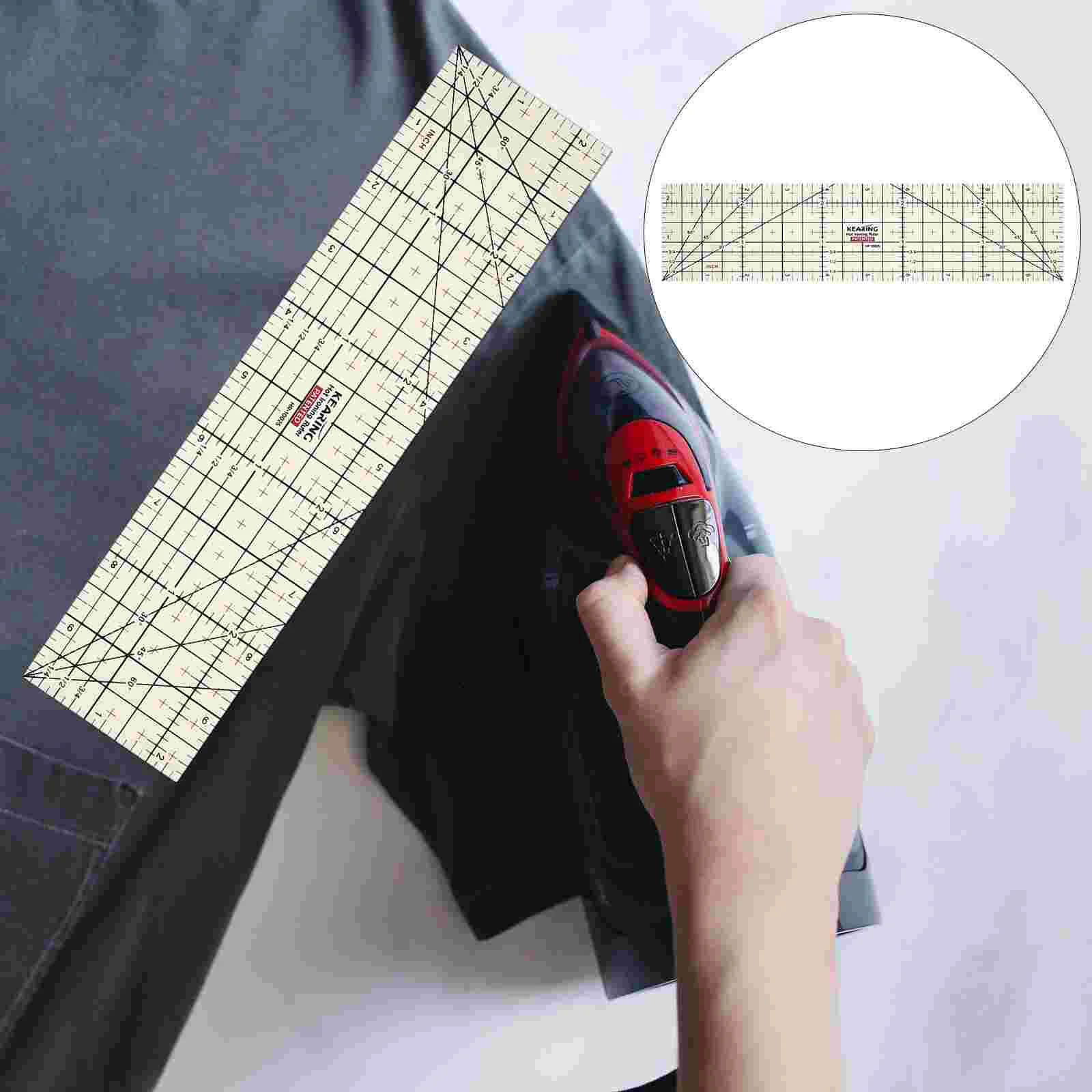 Ironing Ruler Sequin Pins Sewing Tools Mat Hem Products Cloth Cutting Rulers Dedicated
Ironing Ruler Sequin Pins Sewing Tools Mat Hem Products Cloth Cutting Rulers Dedicated