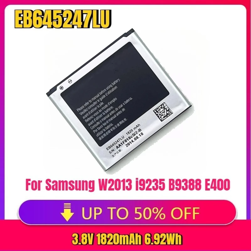 Новый аккумулятор для мобильного телефона B190AC I9235 B9388 EB645247LU емкостью 1820 мАч для Samsung GT-W2013 I9235 E400 E400L E400S B9388, зарядная док-станция
Новый аккумулятор для мобильного телефона B190AC I9235 B9388 EB645247LU емкостью 1820 мАч для Samsung GT-W2013 I9235 E400 E400L E400S B9388, зарядная док-станция
