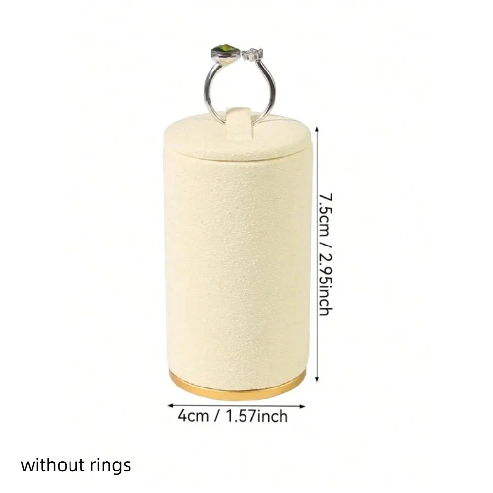 New ultra-fiber Ring Display Stand High and Low Metal Base Jewelry Rack Jewelry Storage Desktop Jewelry Tower
New ultra-fiber Ring Display Stand High and Low Metal Base Jewelry Rack Jewelry Storage Desktop Jewelry Tower