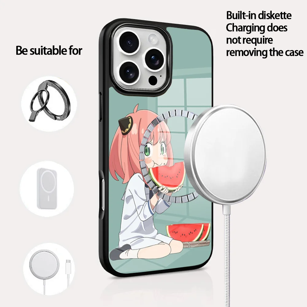 S-SPY F-FAMILY Phone Case For IPhone 16 15 14 13 12 11 Pro Max Plus Mini Magsafe Mirror Wireless Magnetic Cover
S-SPY F-FAMILY Phone Case For IPhone 16 15 14 13 12 11 Pro Max Plus Mini Magsafe Mirror Wireless Magnetic Cover