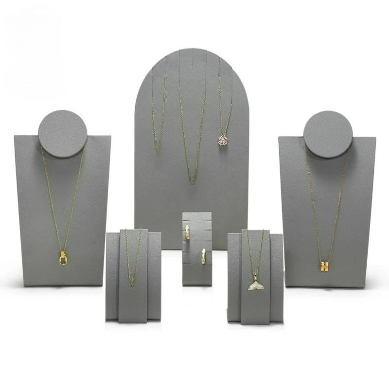High end jewelry display props showcase ring pendant bracelet earring light luxury jewelry display stand 
High end jewelry display props showcase ring pendant bracelet earring light luxury jewelry display stand