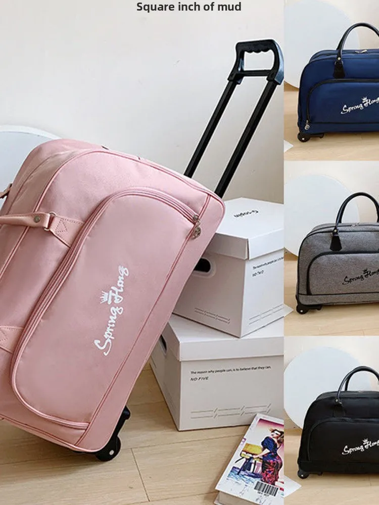 Новая большая дорожная сумка-чемодан на колесах, складная, для ручной клади, для деловых поездок
Новая большая дорожная сумка-чемодан на колесах, складная, для ручной клади, для деловых поездок