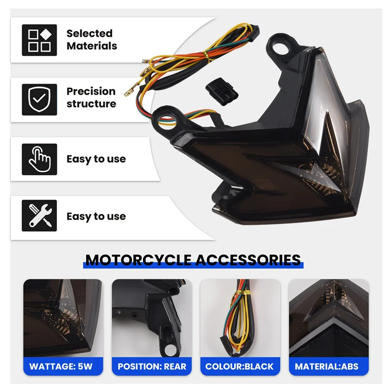 Reliable Motorcycle Tail Light Led Turn Signal Lights Rear Brake Stop Cafe Racer Lamp Tail Light For Kawasaki Z800 2013 2014 201 
Reliable Motorcycle Tail Light Led Turn Signal Lights Rear Brake Stop Cafe Racer Lamp Tail Light For Kawasaki Z800 2013 2014 201