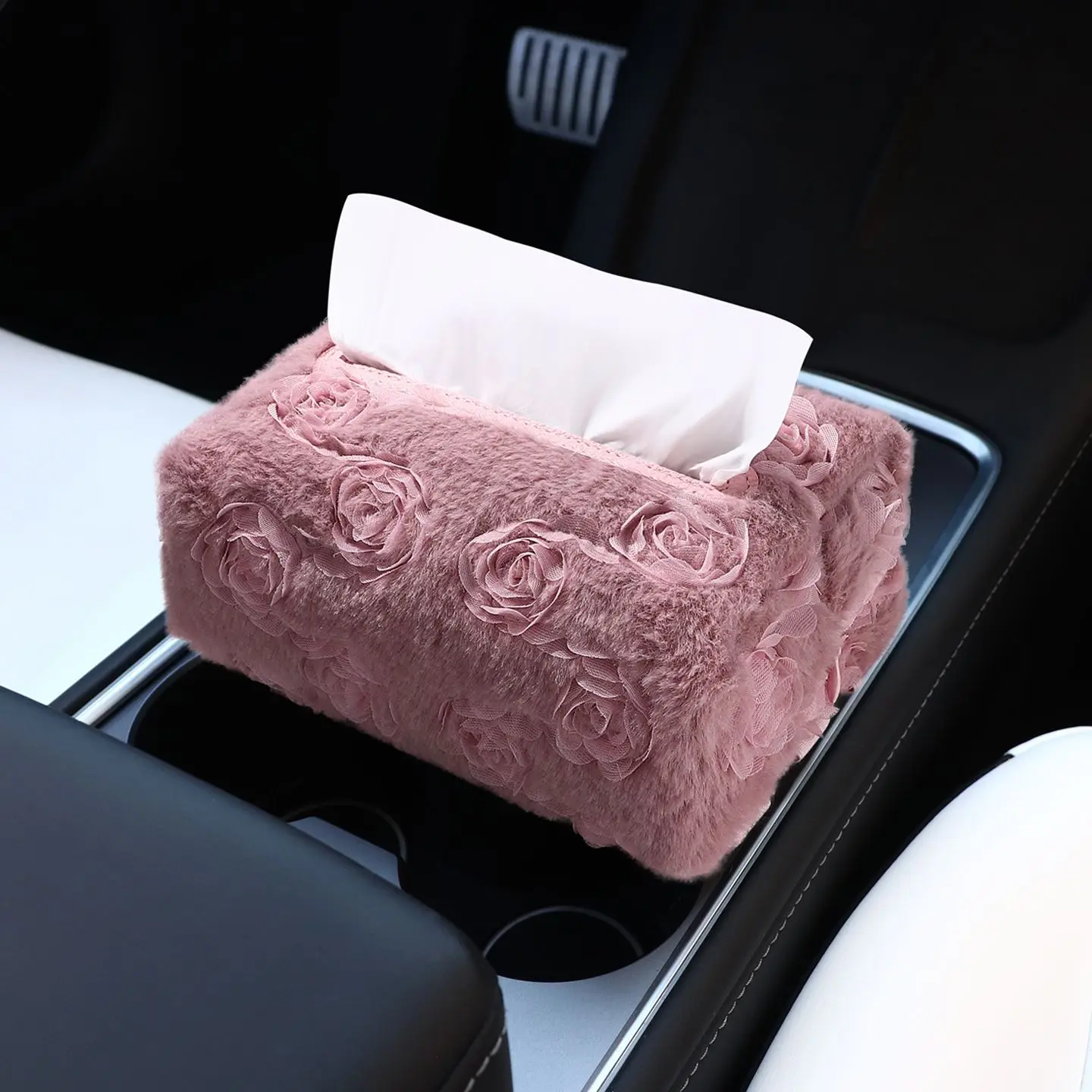 Creative Cute Rose Plush Car Tissue Box - Hanging Napkin Holder with Armrest Strap, Interior Vehicle Organizer
Creative Cute Rose Plush Car Tissue Box - Hanging Napkin Holder with Armrest Strap, Interior Vehicle Organizer