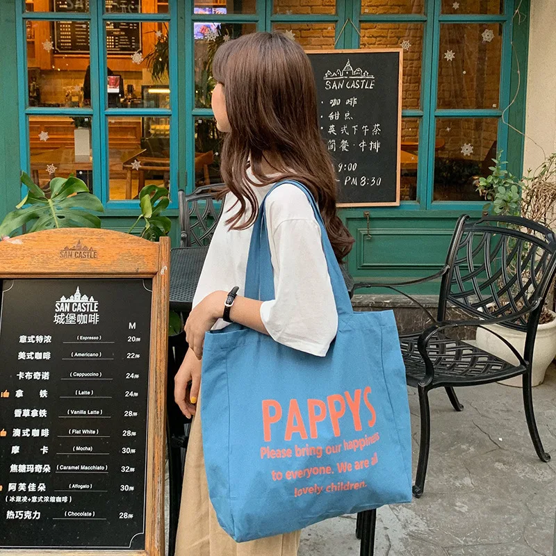 Letter Canvas Casual Bag One Shoulder Hand-held Crossbody Bag Women's Wholesale Student Bag
Letter Canvas Casual Bag One Shoulder Hand-held Crossbody Bag Women's Wholesale Student Bag