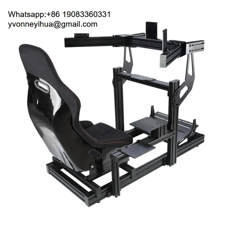 Sale Racing Wheel Simulator 4080 Aluminium Profile Racing Cockpit Sim Rig Sim Racing Rig Aluminum Driving Simulator
Sale Racing Wheel Simulator 4080 Aluminium Profile Racing Cockpit Sim Rig Sim Racing Rig Aluminum Driving Simulator