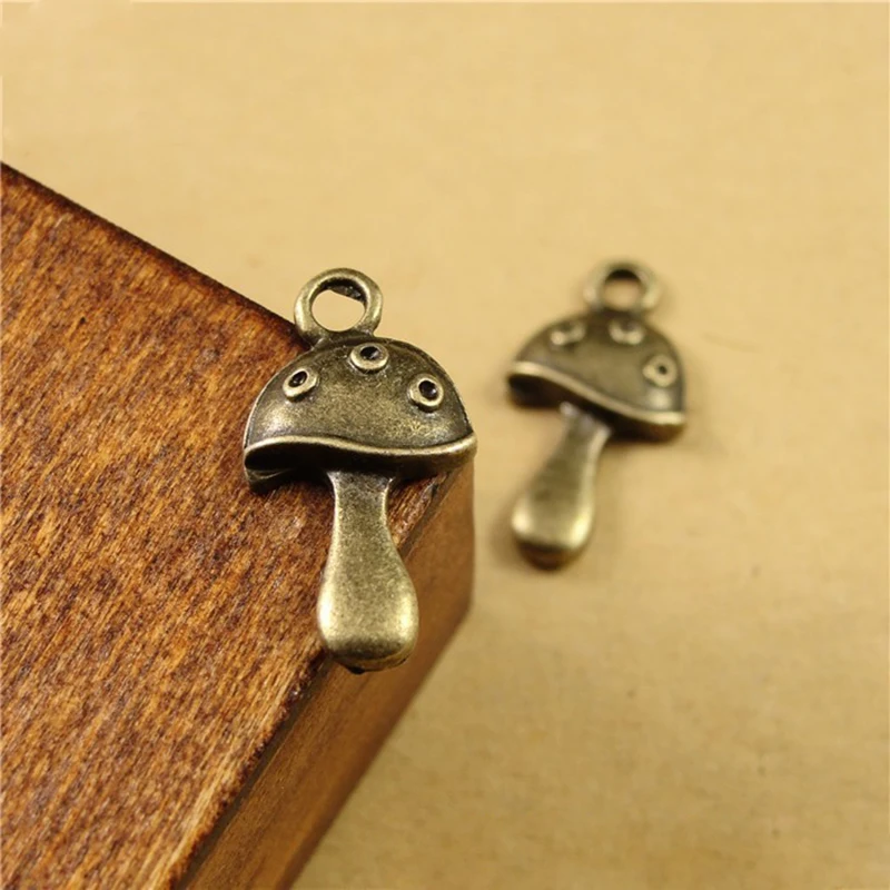 100pcs/lot DIY Mix Jewelry Accessories Alloy Retro Mushrooms Pendant For Charms Phone Bracelet
100pcs/lot DIY Mix Jewelry Accessories Alloy Retro Mushrooms Pendant For Charms Phone Bracelet