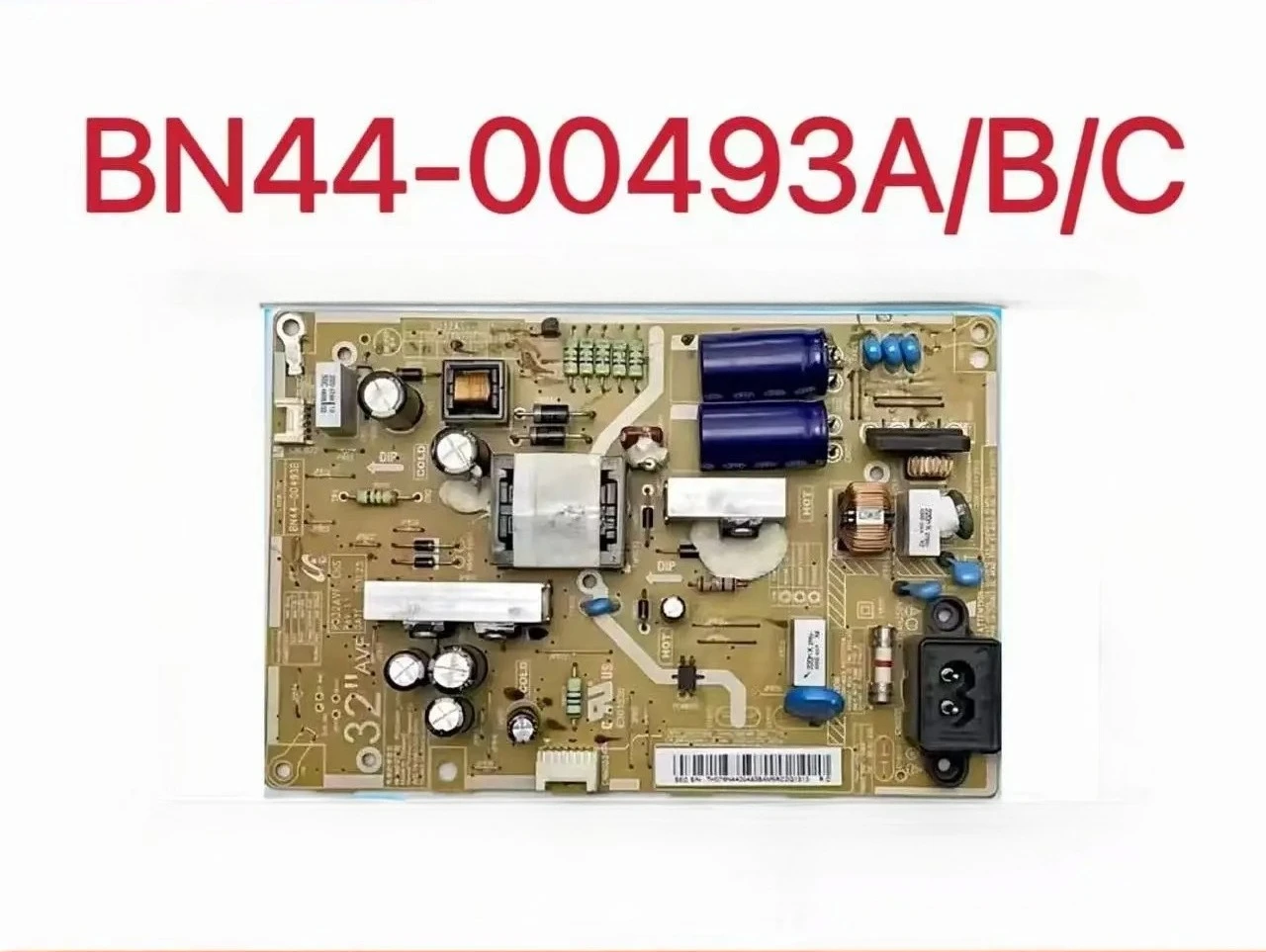 Power Board BN44-00493A BN44-00493B BN44-00493C for 32-inch TV PD32AVF-CHS
Power Board BN44-00493A BN44-00493B BN44-00493C for 32-inch TV PD32AVF-CHS