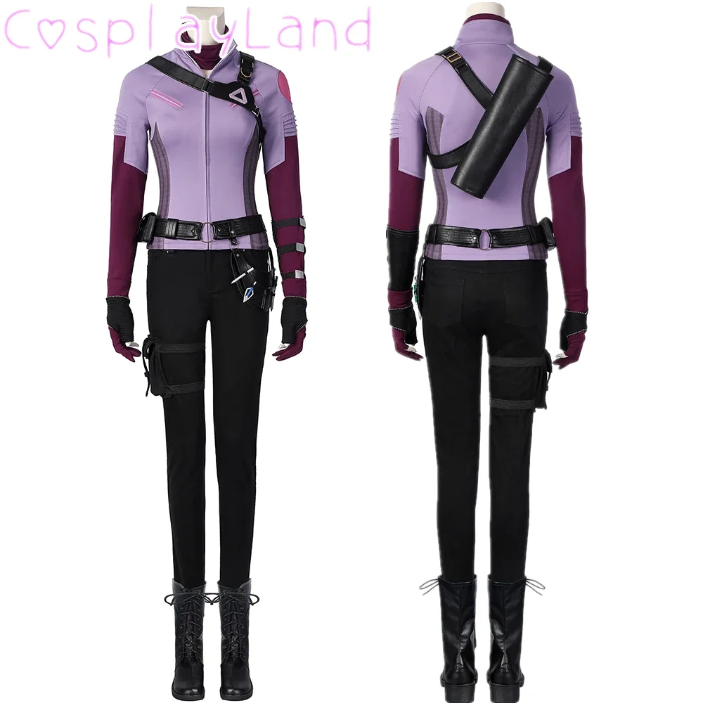 SHawkeye Kate Cosplay Costume Halloween Costumes Superheroine SHawkeye Outfit Women Suit Full Set
SHawkeye Kate Cosplay Costume Halloween Costumes Superheroine SHawkeye Outfit Women Suit Full Set