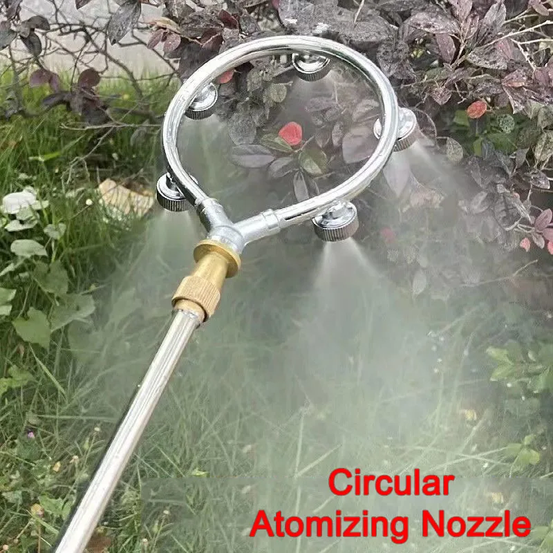 M14*1.5mm Ring Atomizing Nozzle Garden Humidification Irrigation Pesticide Spraying Misting Nozzle High Pressure Cool Sprinklers
M14*1.5mm Ring Atomizing Nozzle Garden Humidification Irrigation Pesticide Spraying Misting Nozzle High Pressure Cool Sprinklers