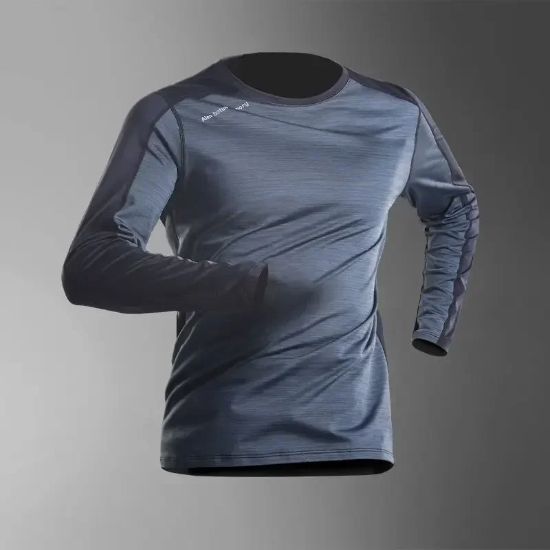 Men's Quick-Drying Spring Sports Long Sleeve T-Shirt for Gym Outdoor Running Basketball Athletic Training Men's Clothing Tops
Men's Quick-Drying Spring Sports Long Sleeve T-Shirt for Gym Outdoor Running Basketball Athletic Training Men's Clothing Tops