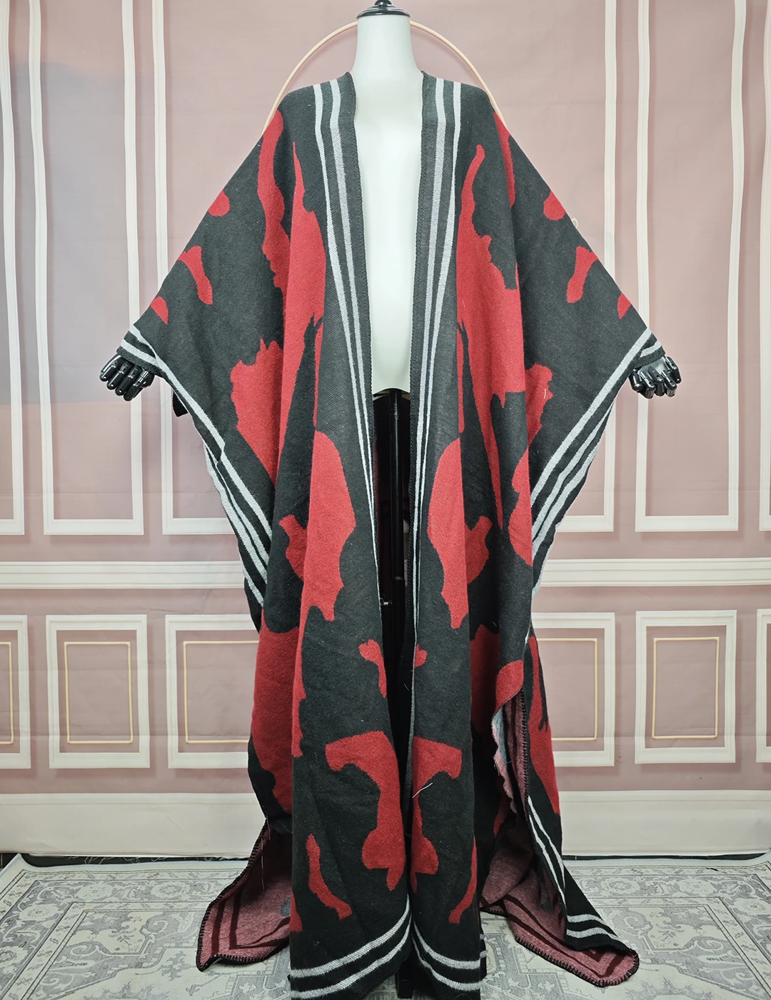 Women's Winter Popular Printed Open Front Warm Long Cardigans African Lady Luxury Spring Streetwear Jacket Abaya For Holiday
Women's Winter Popular Printed Open Front Warm Long Cardigans African Lady Luxury Spring Streetwear Jacket Abaya For Holiday